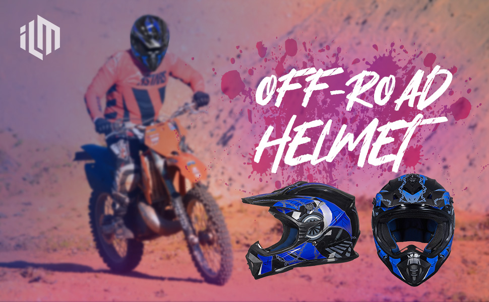 ILM Adult ATV Motocross Dirt Bike Motorcycle BMX MX