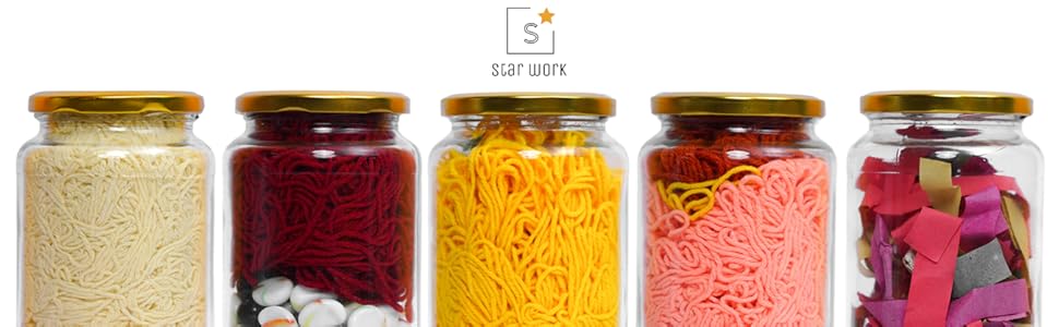 glass jars