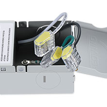 connector for reliable locking wire