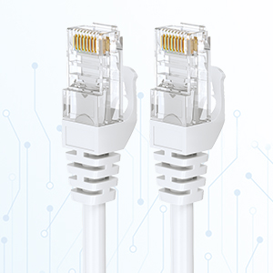 BlueRigger 1m network cable 2m 3m network cable tester 30m internet cable cat8 lan cable 25 ft