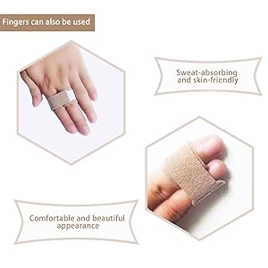 Die Zehen richtig positionieren Hammerzehenschienen