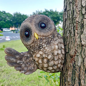 owl outdoor decor