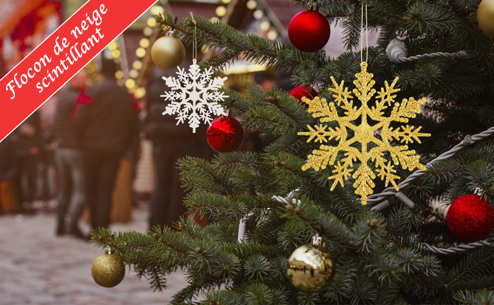 Accessoire Decoration De Noel Flocons De Neige En Plastique Rouge Scintillant Ornement De Noel A Suspendre Lot De 36 Belle Vous Flocon De Neige Decoration Sapin Noel Suspensions Et Pointes Youngunsofarizona