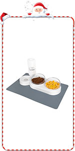 Gravity Water and Double Food Bowls