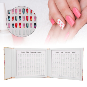 Amazon | ネイルディスプレイチャート、プロフェッショナル120色