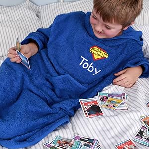 personalised children's poncho towels