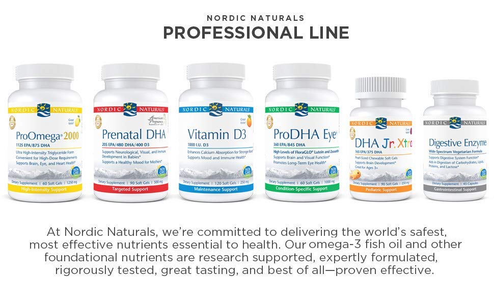 Nordic Naturals Professional Line.