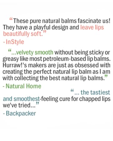 Organic Vegan Cruelty Free No GMO Gluten Free All Natural Luxury Lip Balm Chapstick