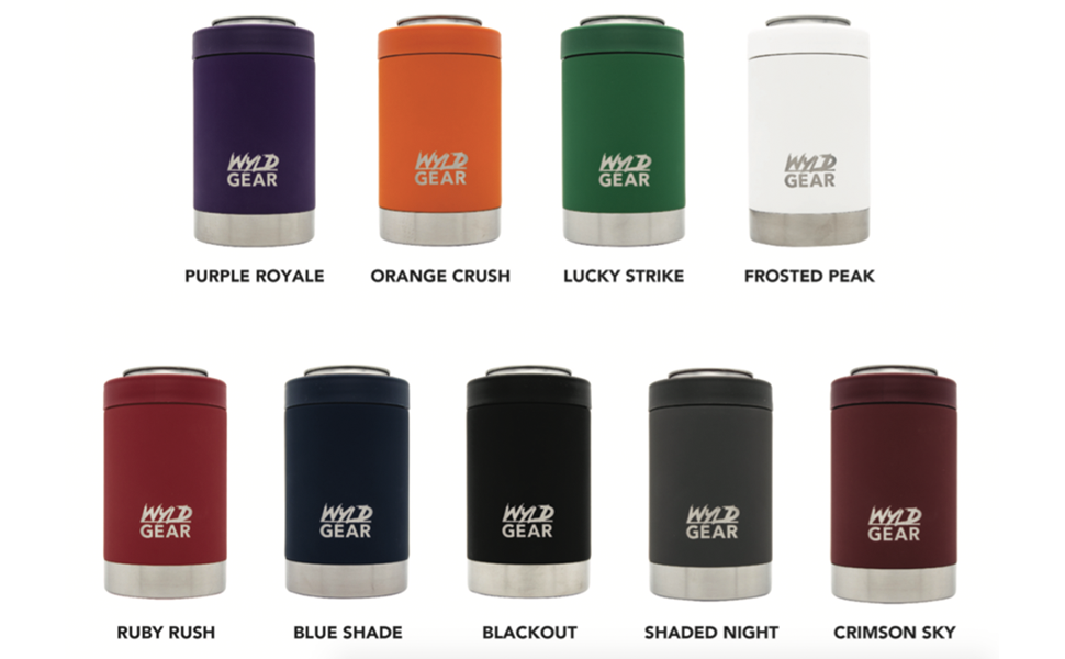 Wyld Gear 12 oz. Vacuum Insulated Stainless Steel MultiCan