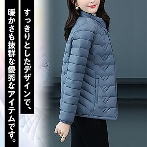 Jacket, Padding, Quilting, Short Length, High Neck, Adult, Cold Protection, Windproof, Plain, Outerwear, Autumn, Winter, Autumn, Winter, Slim, Long Sleeve, Down Jacket, Down Coat, Thick, Outdoor