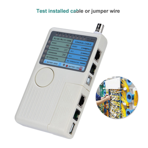 ネットワークケーブルテスター Amazon | Sanpyl ネットワークケーブルテスター メーター RJ45