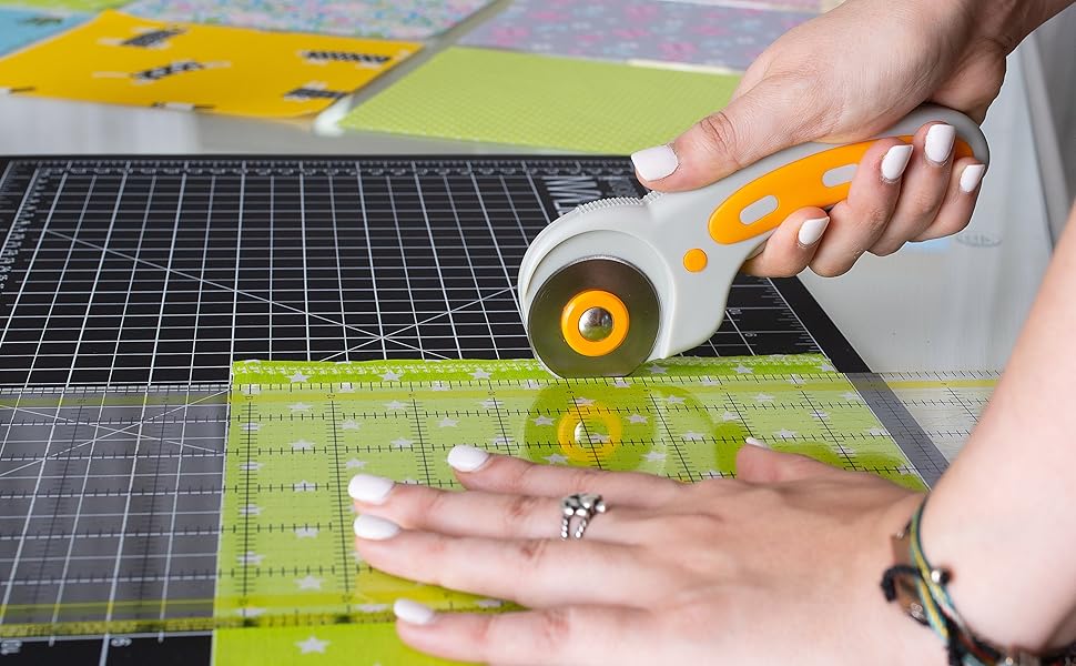 WA Portman Self Healing Cutting Mat and Rotary Cutter Set