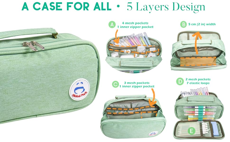 pencil case makeup bag