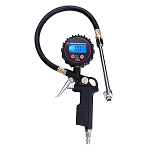 tire pressure gauge inflator