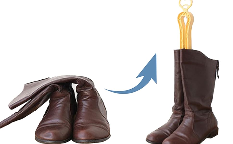 CGBOOM Folding Boot Shaper Stands Boots Knee High Shoes