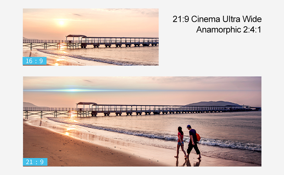 Anamorphic Lens 1.33X 241 Ratio Shot by Filmic App Phone