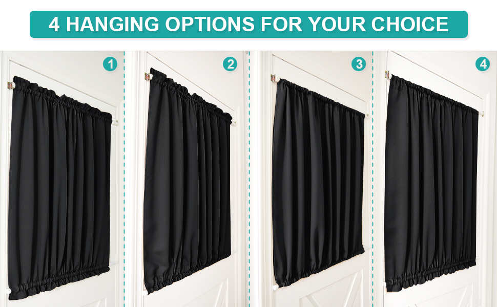 Amazon Com Nicetown Privacy Door Curtain Panel Practical