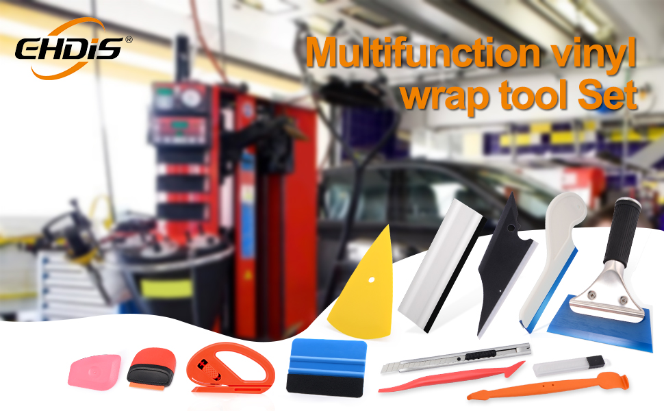 EHDIS Window Tinting Tools Vinyl Wrap Tool Kit Window Film Installation