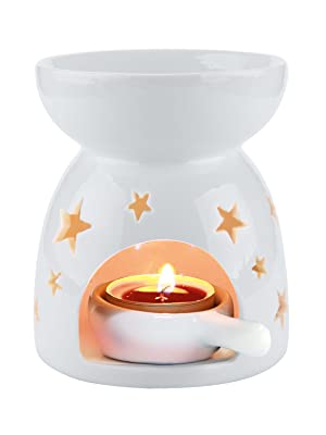 Amazon Co Jp Oppsart アロマポットアロマバーナー アロマキャンドルホルダー アロマディフューザー 陶器製 星形 インテイア飾り プレゼント 白 ホーム キッチン Amazon Co Jp Oppsart アロマポットアロマバーナー アロマキャンドルホルダー アロマディフューザー 陶器製 星形 インテイア飾り プレゼント 白 ホーム キッチン