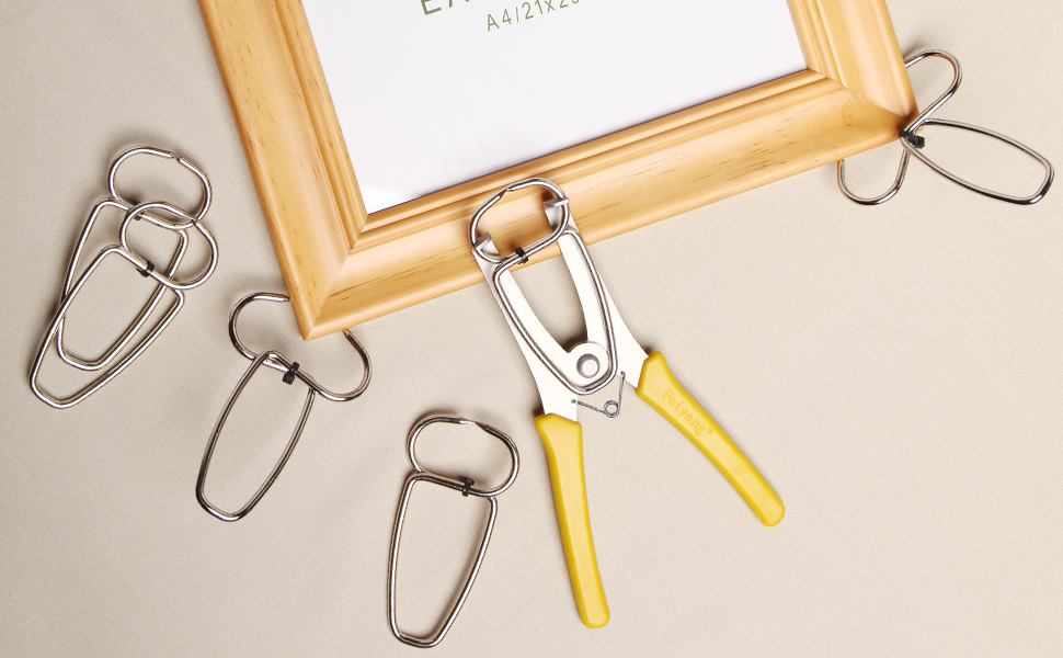 Feiyang 13 Miter Spring Clamps with Pliers for Woodworking,Wood Trim