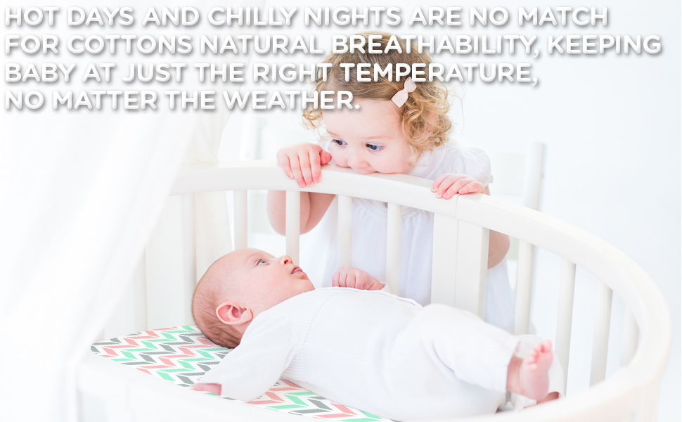 Baby Sheet Set for Boy and Girl, 3 Pack, Universal