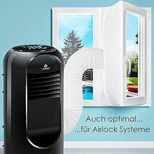 KESSER® Klimaanlage Mobil Schwarz - Kühlen, Luftentfeuchten, Lüften, Ventilator 9000 BTU/h, Klima, Fernbedienung und Tim 12e957ff A8bd 4039 Ada9 1fdf94b681a6. CR0,0,3000,3000 PT0 SX300 V1