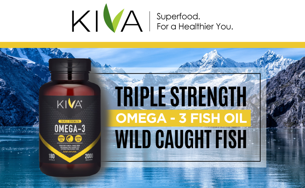 Kiva omega-3 triple strength