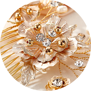 wedding hair comb 