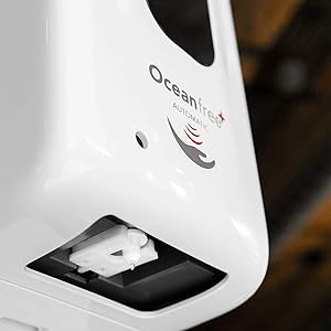 Automatic Touch Free Hand Sanitiser Spray Dispenser Wall Mounted by Ocean Free