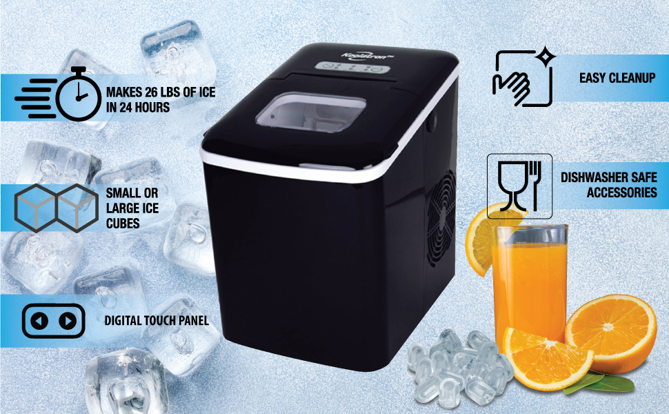 Koolatron Ice Makers Countertop Nugget Ice Maker Machine