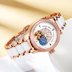 ピンクレディース腕時計