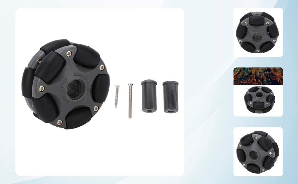 Omnibot。 hankook's omnidirectional wheelbot moves 360 degrees to