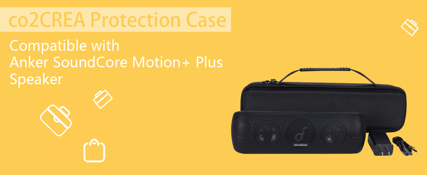 Anker Soundcore Motion+(ケース付き) Amazon.com: co2CREA Hard Case Replacement for Anker