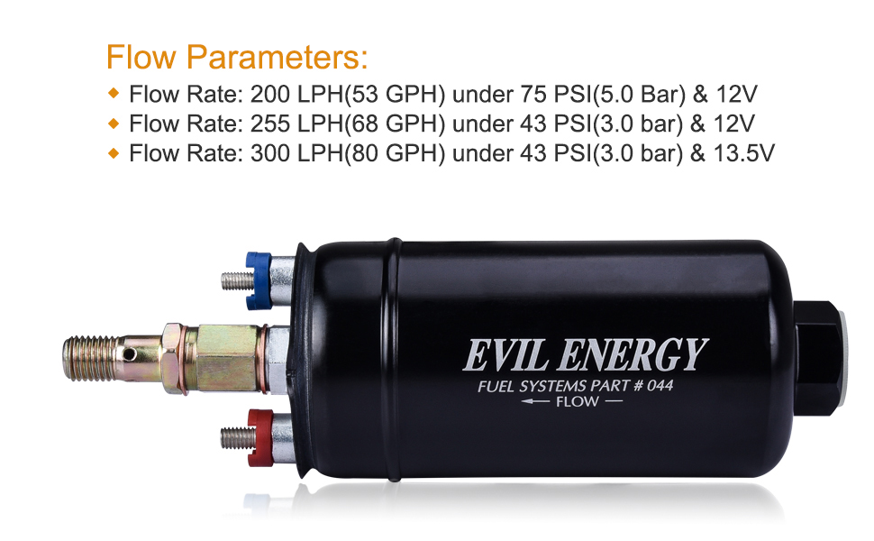 Evil Energy External Inline Fuel Pump 300lph High Flow 12v Universal Fit For E85 Gasoline Phantom fear.evil boyfriend vs corrupt skid n pump которую загрузил phantom fear размером ~4.54. sj legal
