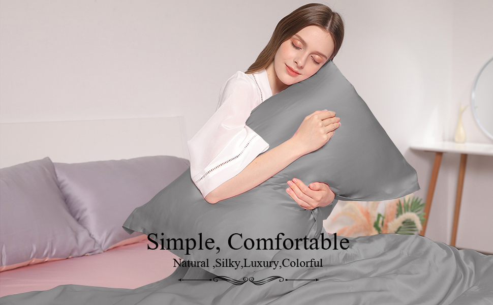 satin silk pillowcase
