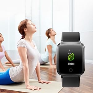 スマートウォッチ 呼吸 トレーニング ヨガ