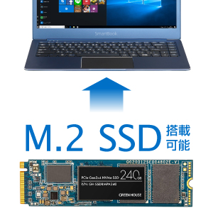 Amazon.co.jp: ウルトラスリムノートPC SmartBook 3.5（Celeron