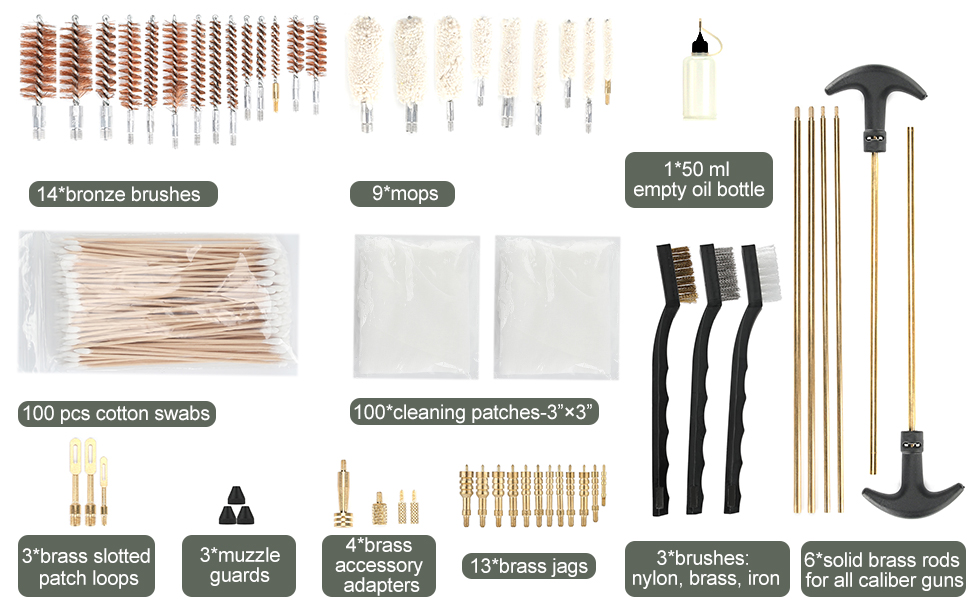 ProCase Universal Gun Cleaning Kit for All Guns, Shotgun