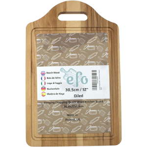 efo - Tabla de cortar colgante de madera