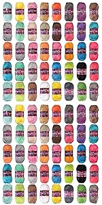 Bullk order whole sale discount amigurumi select craft acrylic yarn skeins