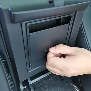 tesla model 3 center console tray