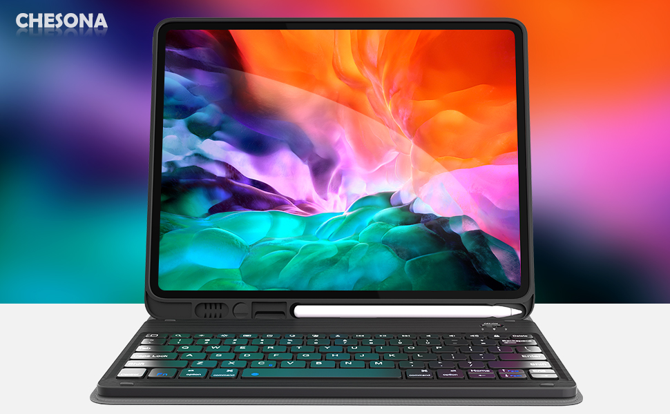 Keyboard Case for iPad Pro 12.9 2021 5th Generation, iPad Pro 12.9 Case