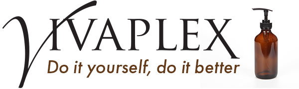 vivaplex, essential, oils, lotion pump bottles, 8 oz