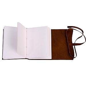 Leather Journal Writing Notebook Antique Handmade Leather Bound Notepad SPN-JGS