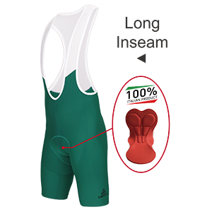 custom cycling bibs