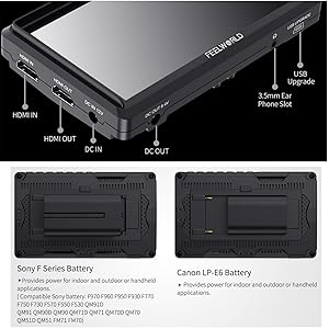 5.5インチフルHD カメラ用液晶モニター 超薄型 5.5インチフルHD カメラ用液晶モニター 超薄型