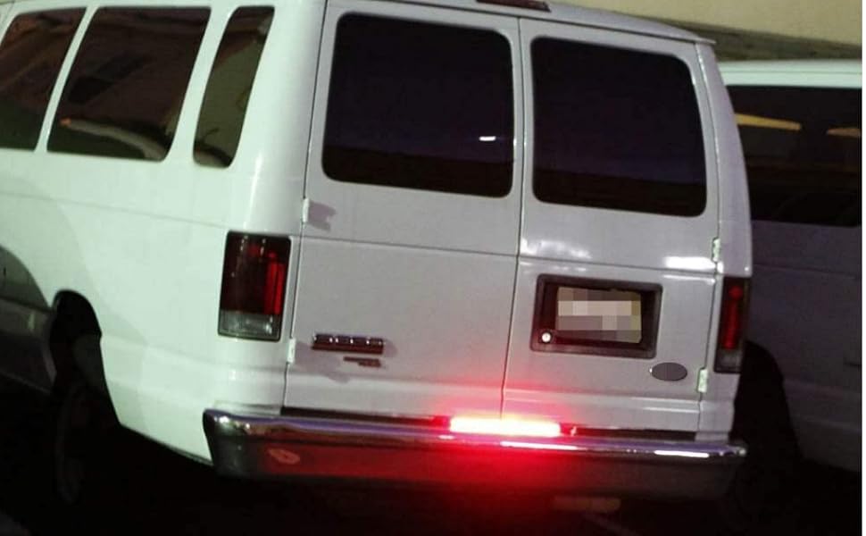 iJDMTOY 17-Inch Trunk Tailgate Red LED Tail/Brake Light Bar Compatible w/ Ford GMC Chevy, etc Truck