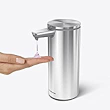 【新品・未使用】simplehuman ソープディスペンサー ST1043 ソープディスペンサー センサーポンプソープディスペンサー