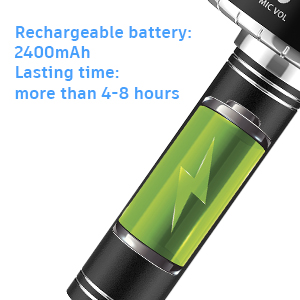 Rechargeable Karaoke Microphone