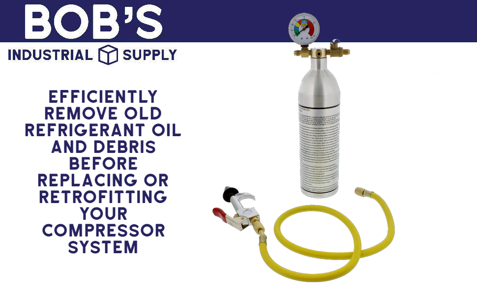 BISupply Air Conditioning Flush Kit 150PSI AC Flush Canister and AC